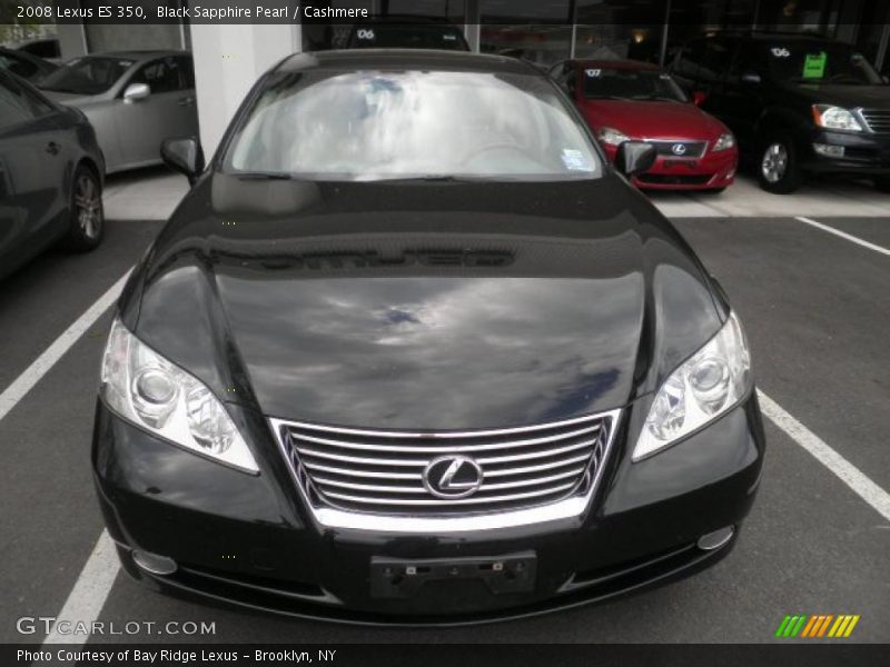Black Sapphire Pearl / Cashmere 2008 Lexus ES 350
