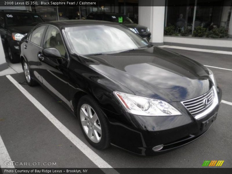 Black Sapphire Pearl / Cashmere 2008 Lexus ES 350