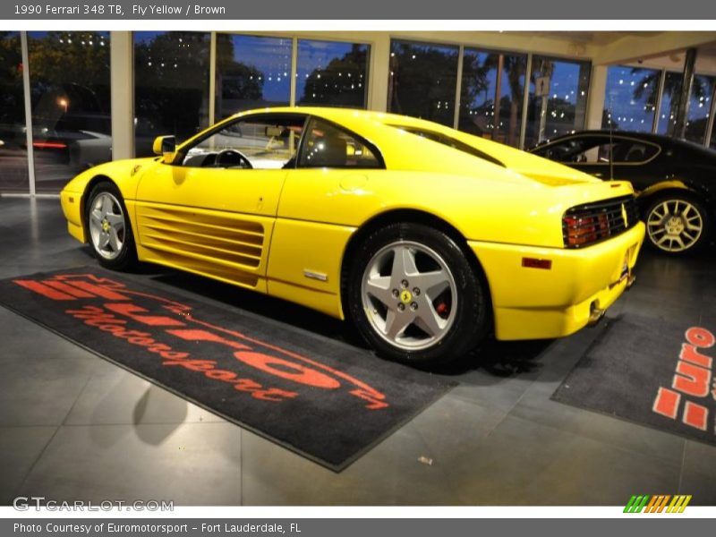 Fly Yellow / Brown 1990 Ferrari 348 TB
