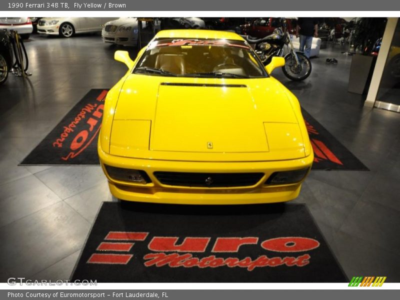 Fly Yellow / Brown 1990 Ferrari 348 TB