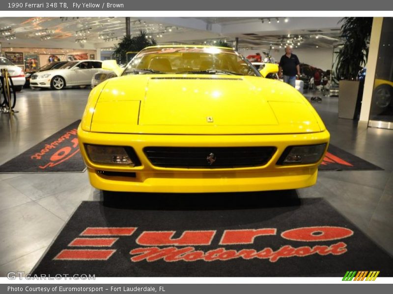 Fly Yellow / Brown 1990 Ferrari 348 TB