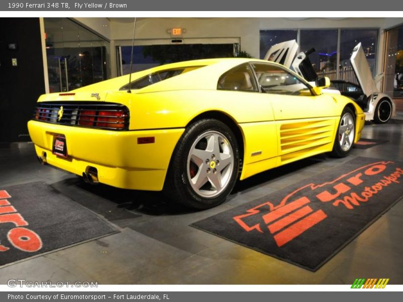 Fly Yellow / Brown 1990 Ferrari 348 TB