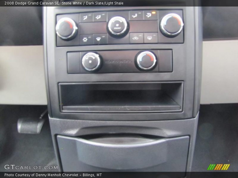 Stone White / Dark Slate/Light Shale 2008 Dodge Grand Caravan SE