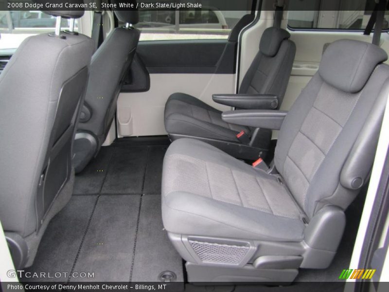 Stone White / Dark Slate/Light Shale 2008 Dodge Grand Caravan SE