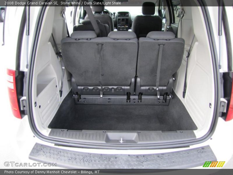 Stone White / Dark Slate/Light Shale 2008 Dodge Grand Caravan SE