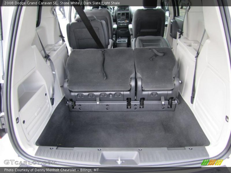 Stone White / Dark Slate/Light Shale 2008 Dodge Grand Caravan SE