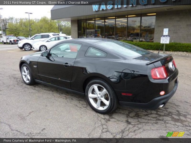 Ebony Black / Charcoal Black 2011 Ford Mustang GT Coupe