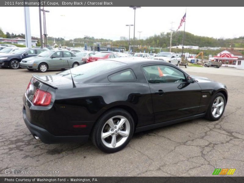 Ebony Black / Charcoal Black 2011 Ford Mustang GT Coupe