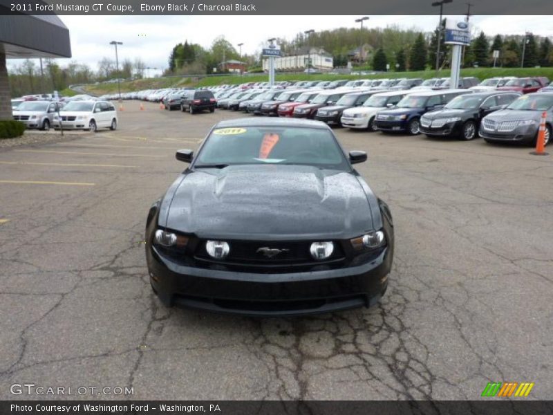 Ebony Black / Charcoal Black 2011 Ford Mustang GT Coupe
