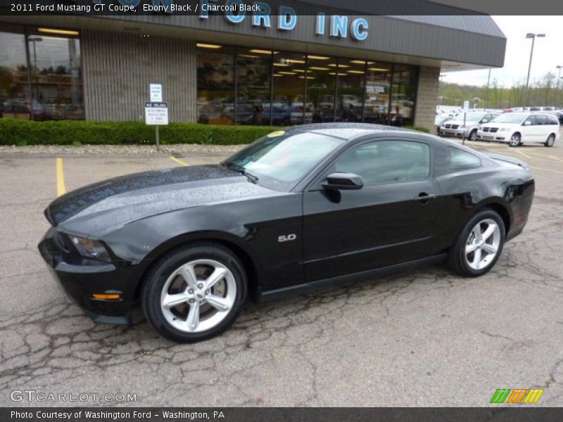 Ebony Black / Charcoal Black 2011 Ford Mustang GT Coupe