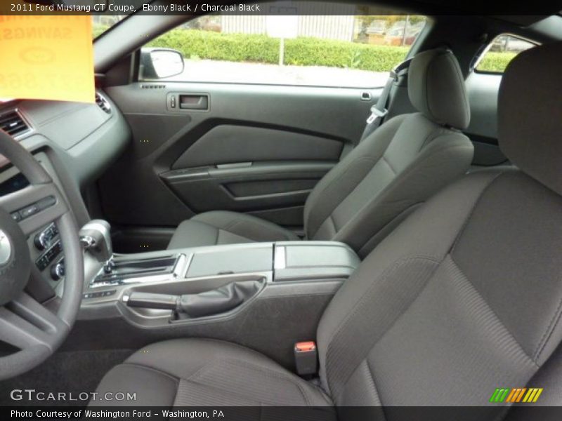  2011 Mustang GT Coupe Charcoal Black Interior