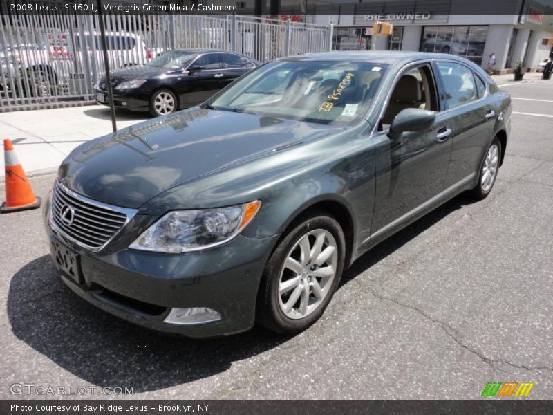 Verdigris Green Mica / Cashmere 2008 Lexus LS 460 L