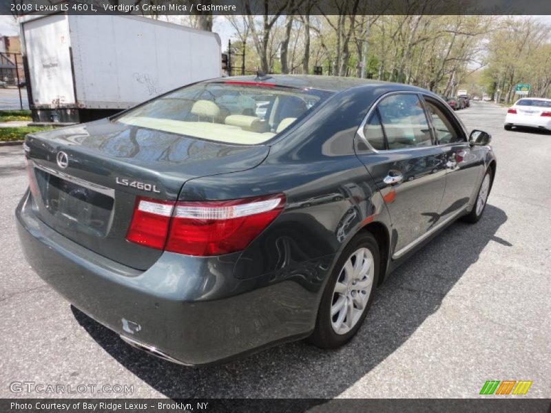 Verdigris Green Mica / Cashmere 2008 Lexus LS 460 L