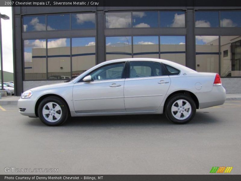 Silverstone Metallic / Gray 2007 Chevrolet Impala LT