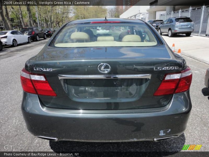 Verdigris Green Mica / Cashmere 2008 Lexus LS 460 L