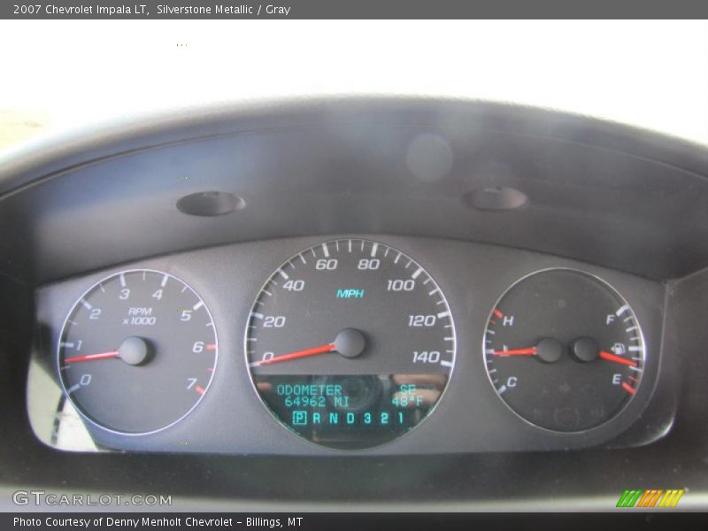  2007 Impala LT LT Gauges