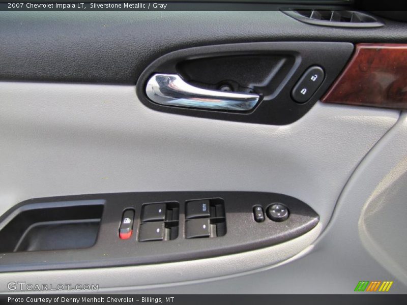 Silverstone Metallic / Gray 2007 Chevrolet Impala LT