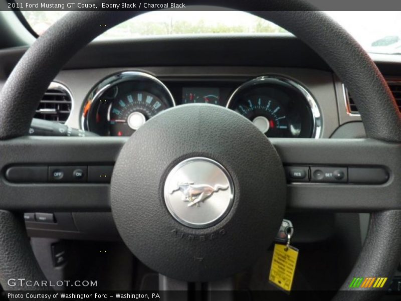 Ebony Black / Charcoal Black 2011 Ford Mustang GT Coupe