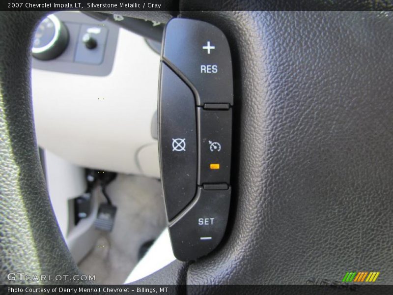 Silverstone Metallic / Gray 2007 Chevrolet Impala LT