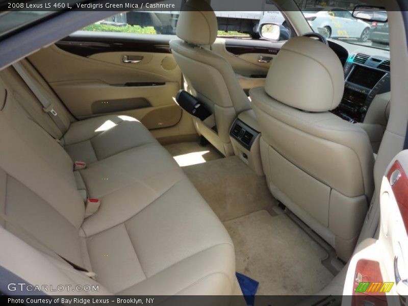 Verdigris Green Mica / Cashmere 2008 Lexus LS 460 L