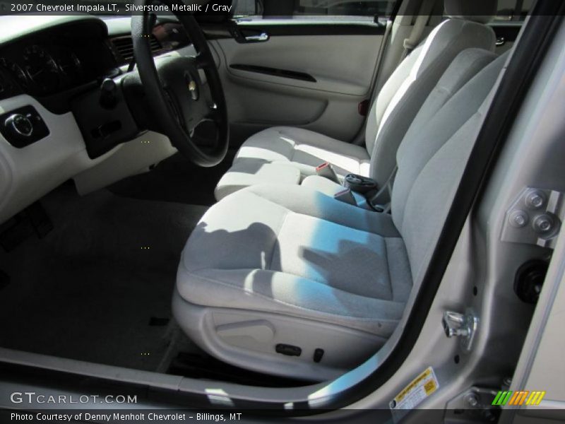 Silverstone Metallic / Gray 2007 Chevrolet Impala LT