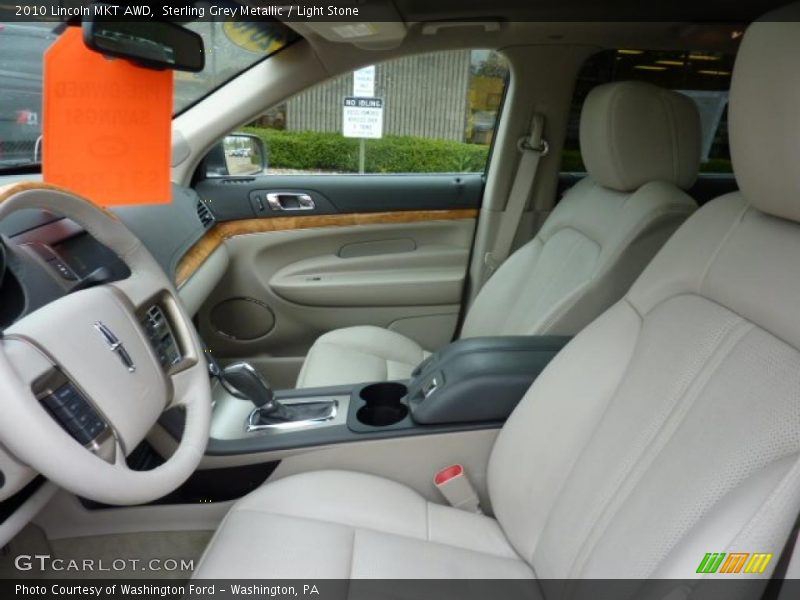 Sterling Grey Metallic / Light Stone 2010 Lincoln MKT AWD