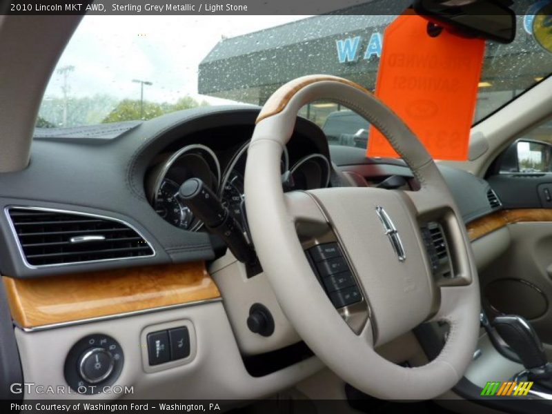 Sterling Grey Metallic / Light Stone 2010 Lincoln MKT AWD