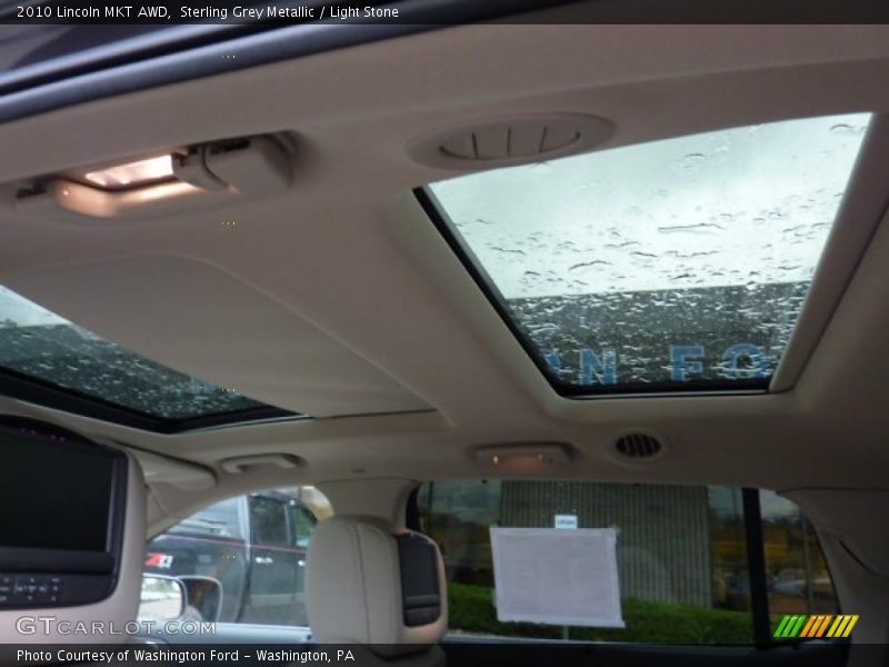 Sterling Grey Metallic / Light Stone 2010 Lincoln MKT AWD