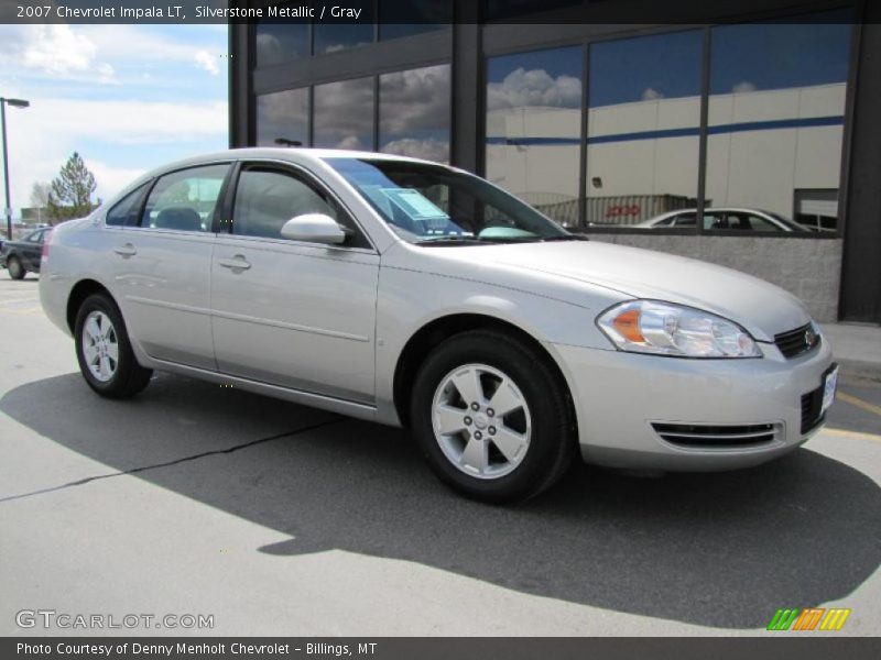 Silverstone Metallic / Gray 2007 Chevrolet Impala LT
