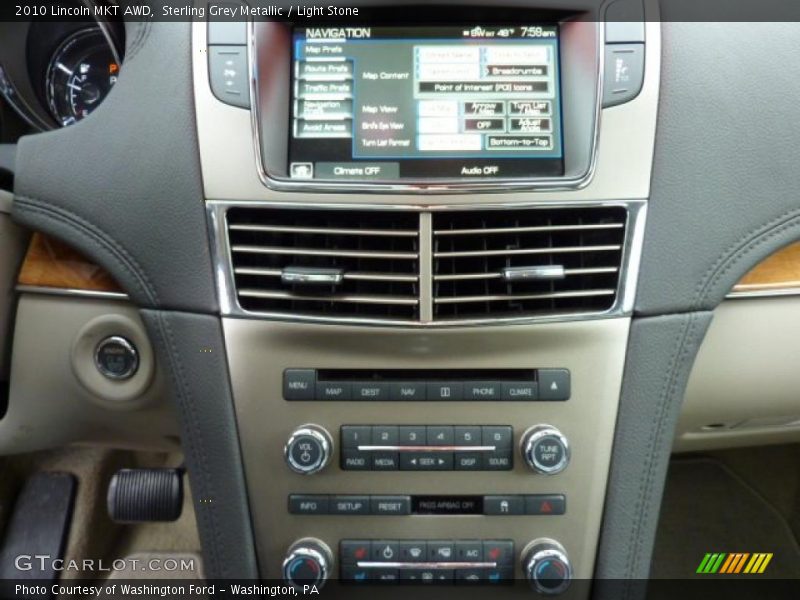 Sterling Grey Metallic / Light Stone 2010 Lincoln MKT AWD