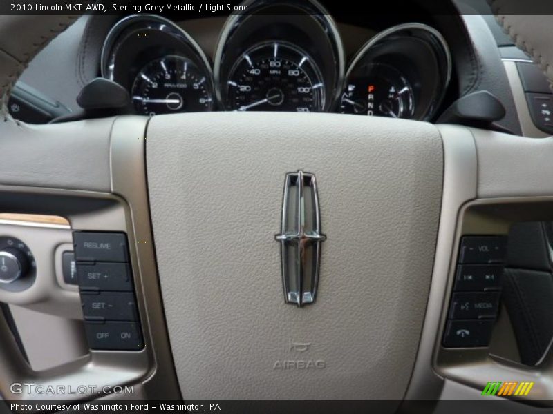 Sterling Grey Metallic / Light Stone 2010 Lincoln MKT AWD