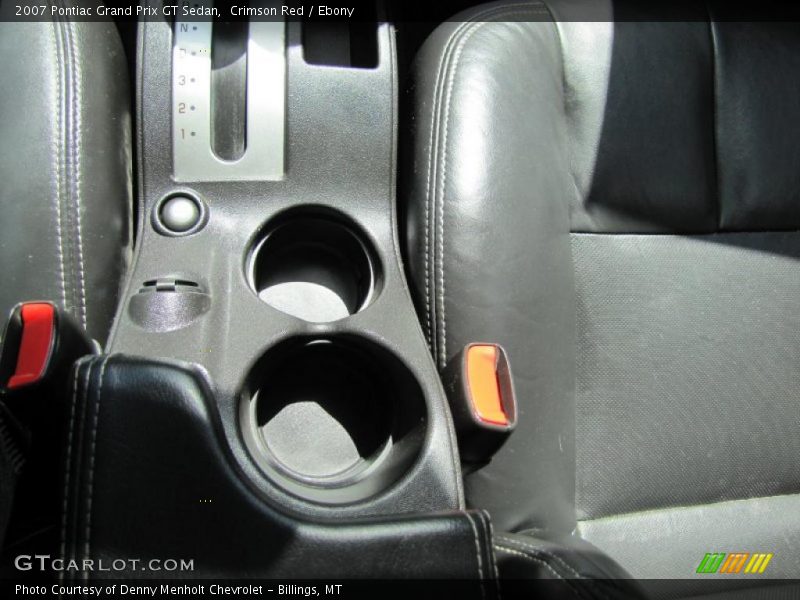 Crimson Red / Ebony 2007 Pontiac Grand Prix GT Sedan