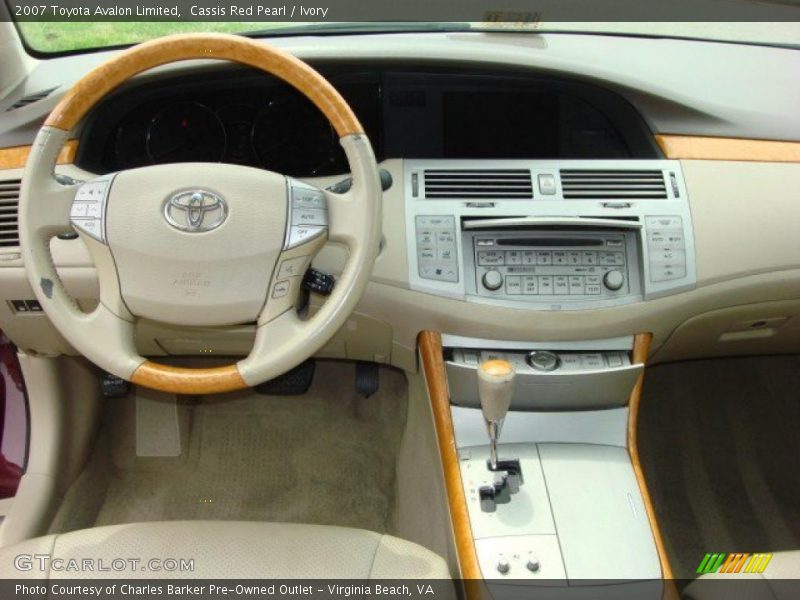 Cassis Red Pearl / Ivory 2007 Toyota Avalon Limited