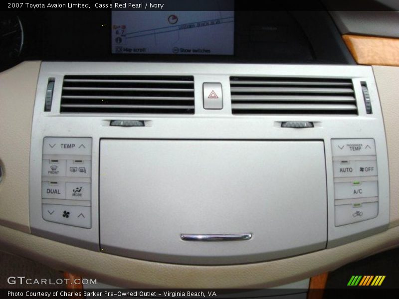 Cassis Red Pearl / Ivory 2007 Toyota Avalon Limited