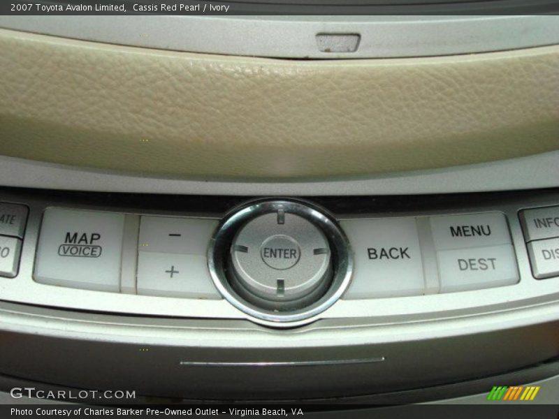 Cassis Red Pearl / Ivory 2007 Toyota Avalon Limited