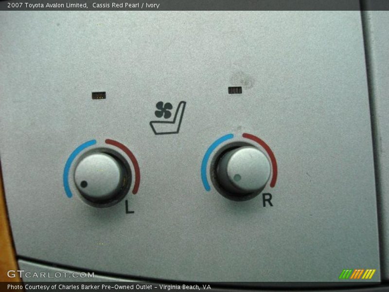 Cassis Red Pearl / Ivory 2007 Toyota Avalon Limited