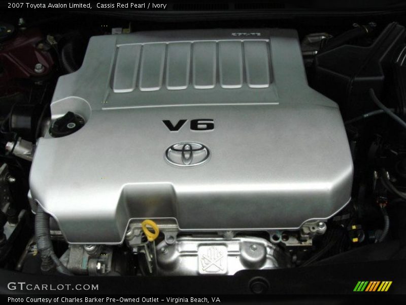 Cassis Red Pearl / Ivory 2007 Toyota Avalon Limited