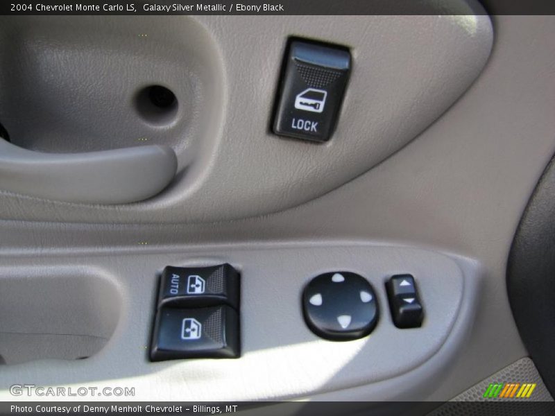 Galaxy Silver Metallic / Ebony Black 2004 Chevrolet Monte Carlo LS