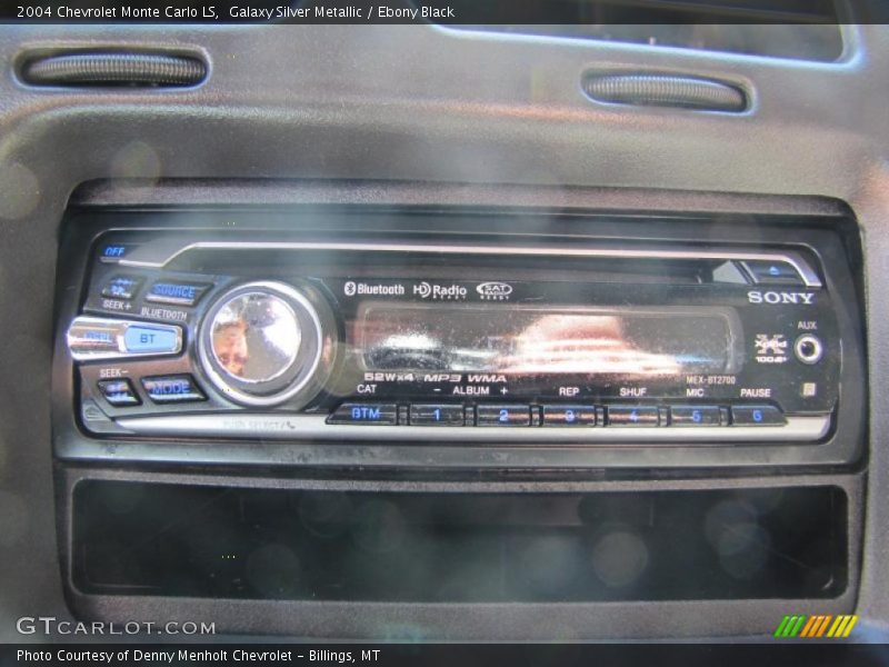 Galaxy Silver Metallic / Ebony Black 2004 Chevrolet Monte Carlo LS