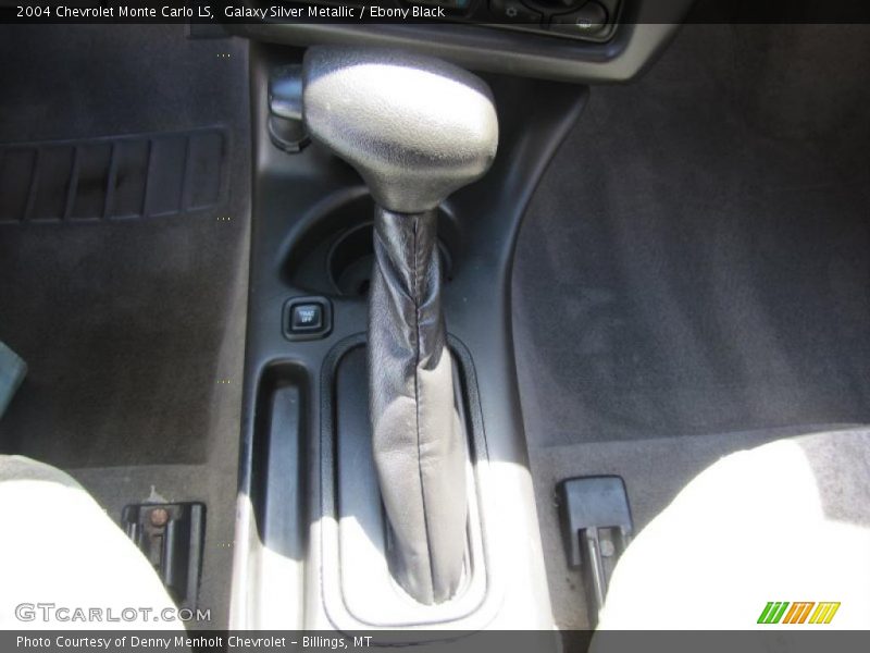 Galaxy Silver Metallic / Ebony Black 2004 Chevrolet Monte Carlo LS