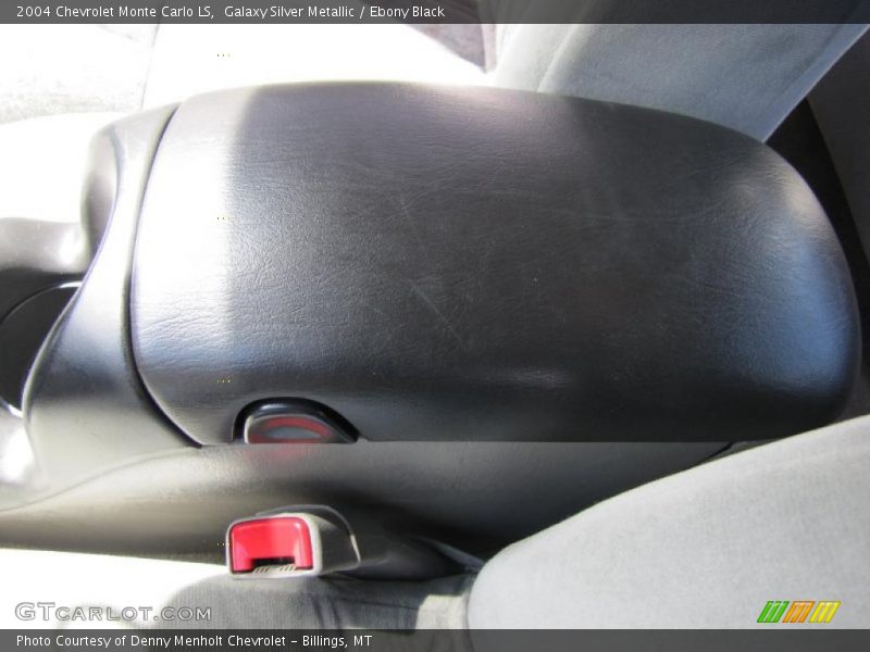Galaxy Silver Metallic / Ebony Black 2004 Chevrolet Monte Carlo LS