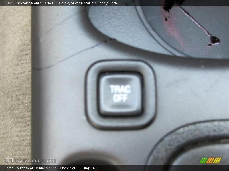 Galaxy Silver Metallic / Ebony Black 2004 Chevrolet Monte Carlo LS