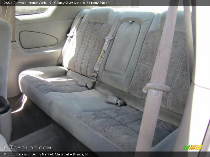 Galaxy Silver Metallic / Ebony Black 2004 Chevrolet Monte Carlo LS
