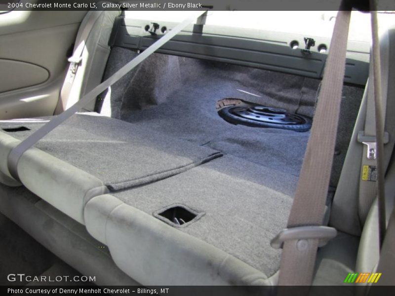 Galaxy Silver Metallic / Ebony Black 2004 Chevrolet Monte Carlo LS