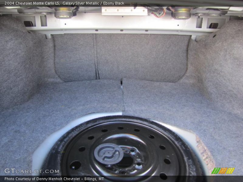Galaxy Silver Metallic / Ebony Black 2004 Chevrolet Monte Carlo LS