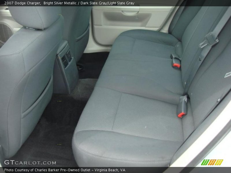 Bright Silver Metallic / Dark Slate Gray/Light Slate Gray 2007 Dodge Charger