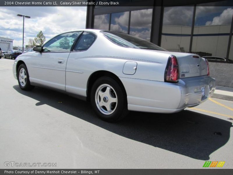 Galaxy Silver Metallic / Ebony Black 2004 Chevrolet Monte Carlo LS