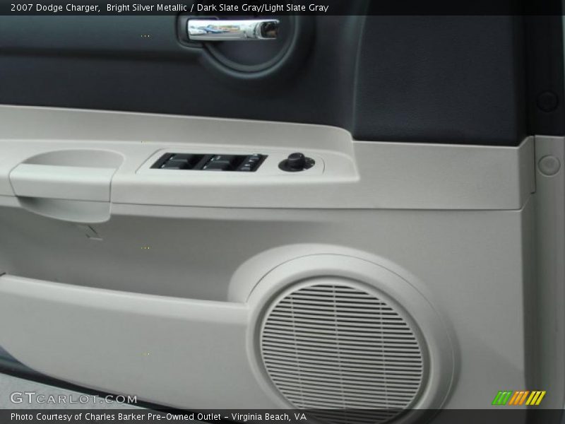 Bright Silver Metallic / Dark Slate Gray/Light Slate Gray 2007 Dodge Charger