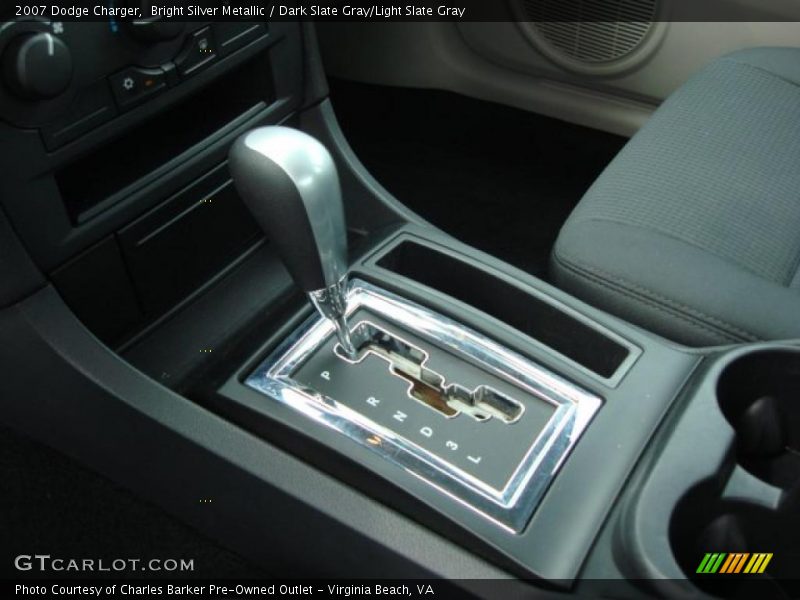 Bright Silver Metallic / Dark Slate Gray/Light Slate Gray 2007 Dodge Charger