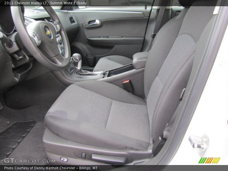 Summit White / Ebony 2011 Chevrolet Malibu LT